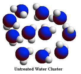 microclustered water